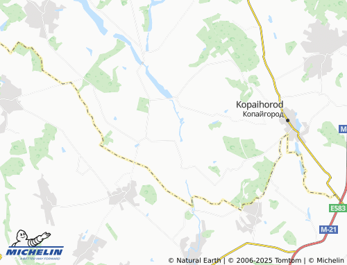 MICHELIN Barok map - ViaMichelin