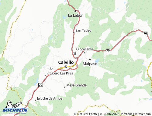 Mappa MICHELIN La Panadera - ViaMichelin