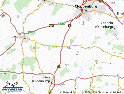 MICHELIN Hemmelte map - ViaMichelin