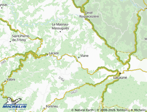 Mapa MICHELIN Pierre-Ségade - ViaMichelin