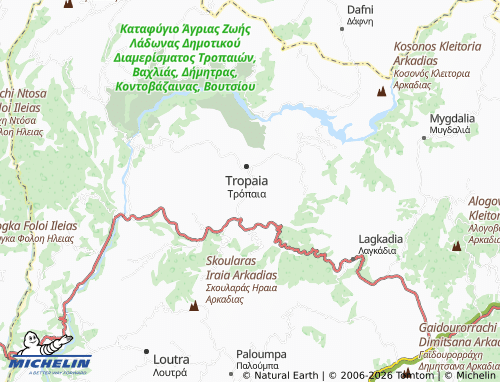 MICHELIN Vyziki map - ViaMichelin