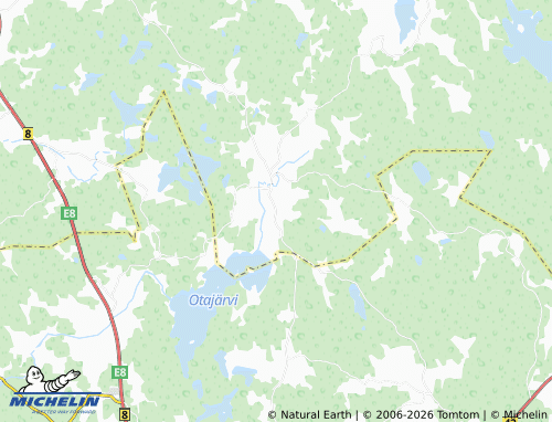 Carte MICHELIN Ylöjänpää - ViaMichelin
