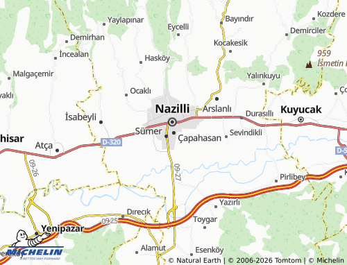 Mappa MICHELIN Çapahasan - ViaMichelin