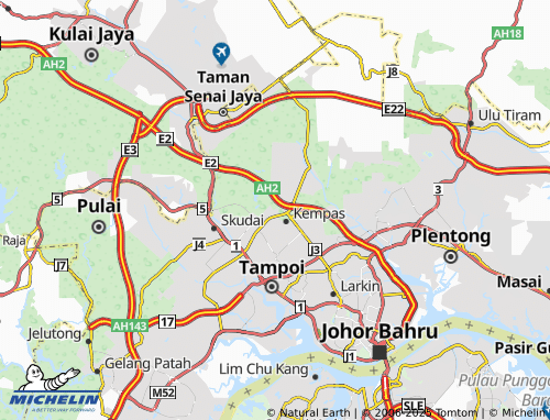 Carte MICHELIN Taman Perindustrian Maju Jaya - ViaMichelin