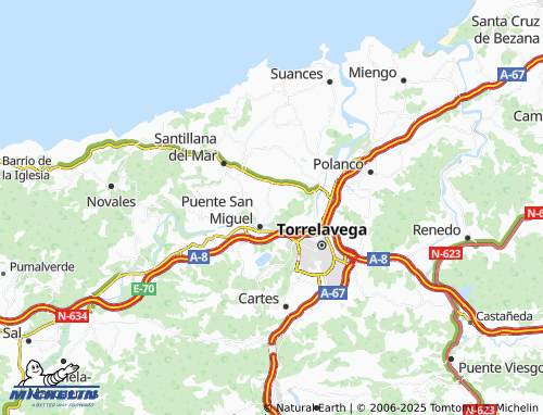 Mapa MICHELIN Mijares - ViaMichelin