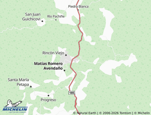 Mappa MICHELIN Las Flores, Santa María Petapa - ViaMichelin