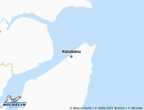 MICHELIN Kotabaru Tengah map - ViaMichelin