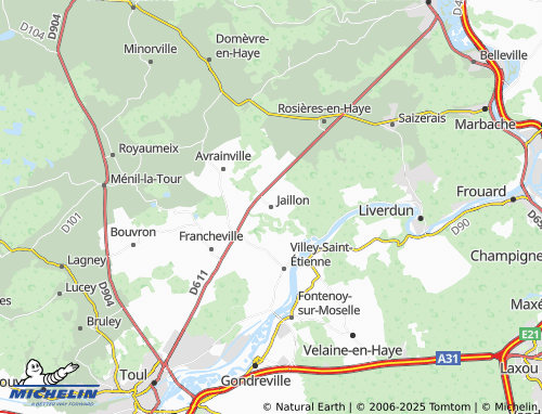 MICHELIN-Landkarte Jaillon - ViaMichelin