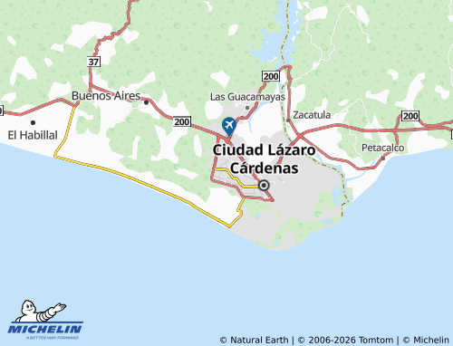 Mapa MICHELIN Aguamarina - ViaMichelin