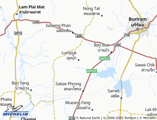 Mapa MICHELIN Lumpuk - ViaMichelin