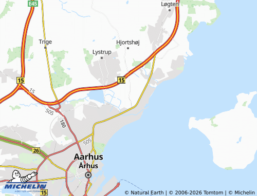 Carte MICHELIN Egå - ViaMichelin