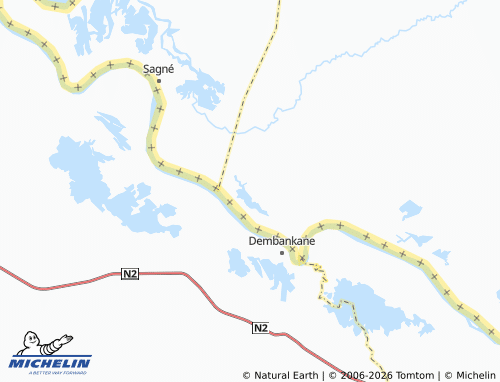 Mappa MICHELIN Oumpou - ViaMichelin