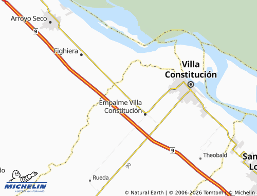 Mapa MICHELIN Pavón - ViaMichelin