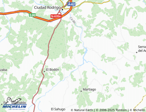 MICHELIN Pastores map - ViaMichelin