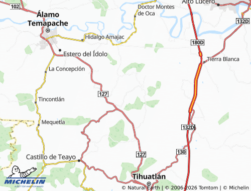 Mapa MICHELIN La Granadilla - ViaMichelin