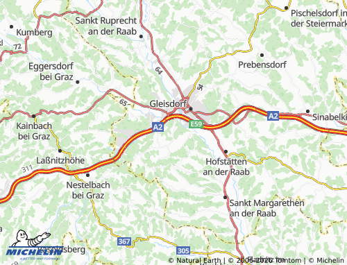 MICHELIN-Landkarte Frankenberg - ViaMichelin