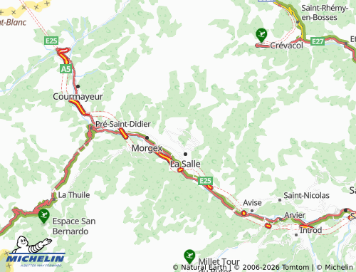 Carte MICHELIN Remondey - ViaMichelin