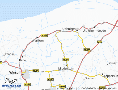 Carte MICHELIN Rottum - ViaMichelin