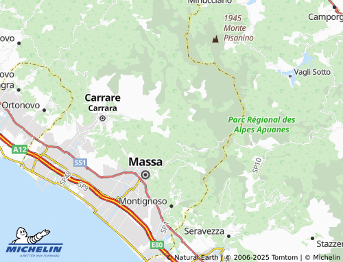 MICHELIN Caglieglia map - ViaMichelin