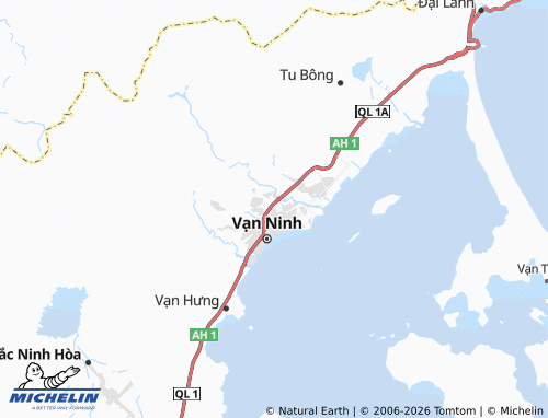 MICHELIN Vạn Bình map - ViaMichelin