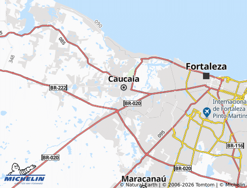 MICHELIN Vila Cigana map - ViaMichelin