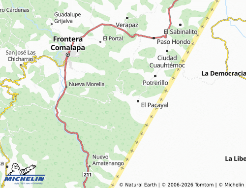Mappa MICHELIN Guadalupe Victoria - ViaMichelin