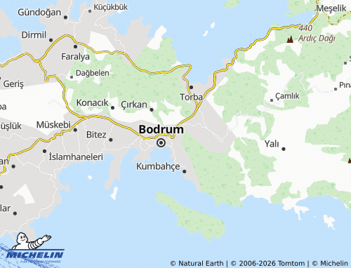 MICHELIN-Landkarte Umurca - ViaMichelin