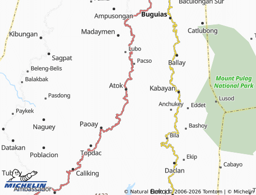MICHELIN Batan map - ViaMichelin