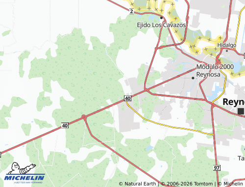 Mapa MICHELIN Ventura - ViaMichelin
