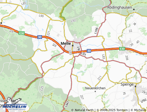 MICHELIN Altenmelle map - ViaMichelin