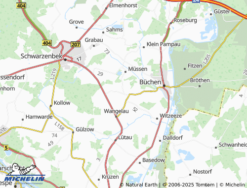 MICHELIN Schulendorf map - ViaMichelin
