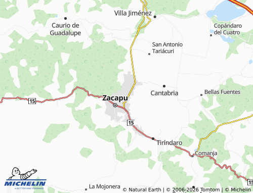 MICHELIN Ejidal Número 2 map - ViaMichelin