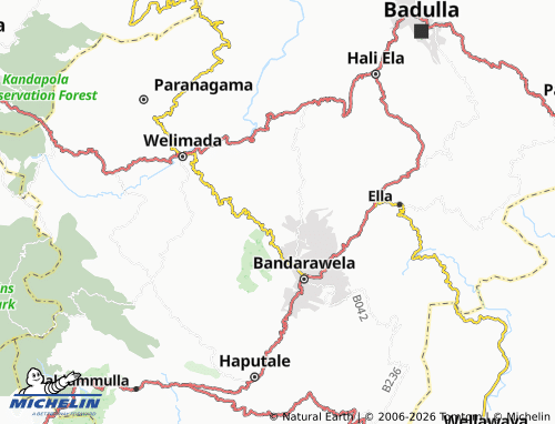 Mappa MICHELIN Konthahela - ViaMichelin