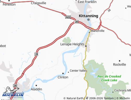 Mappa MICHELIN Cadogan - ViaMichelin