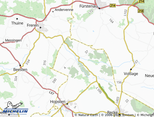 MICHELIN Schale map - ViaMichelin