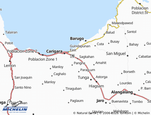 MICHELIN Tagak map - ViaMichelin