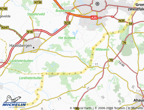 MICHELIN Buurse map - ViaMichelin