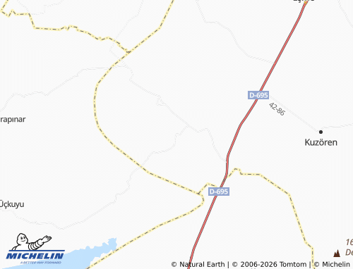 MICHELIN Cebrail map - ViaMichelin