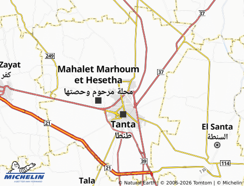 Carte MICHELIN Muhammad Ja'eesah - ViaMichelin
