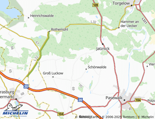 Carte MICHELIN Groß Spiegelberg - ViaMichelin