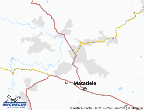 MICHELIN-Landkarte Moreneng - ViaMichelin