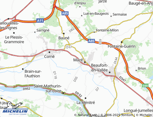 Mappa MICHELIN Rue-Bonnet - ViaMichelin