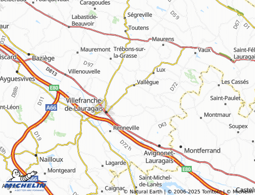 Carte MICHELIN Dax - ViaMichelin