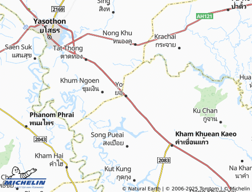 MICHELIN Yo map - ViaMichelin