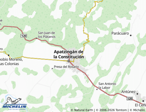 Mapa MICHELIN Independencia - ViaMichelin