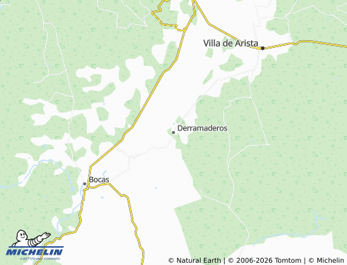 Mapa MICHELIN Derramaderos - ViaMichelin