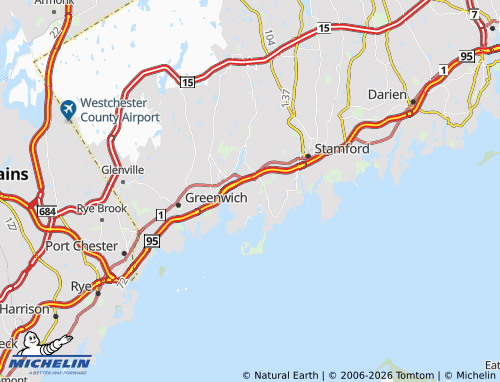 Mapa MICHELIN Riverside - ViaMichelin