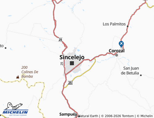 Carte MICHELIN Florencia I - ViaMichelin