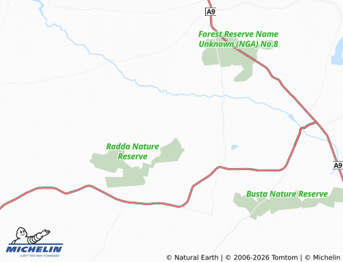 Mappa MICHELIN Majen Wayya - ViaMichelin