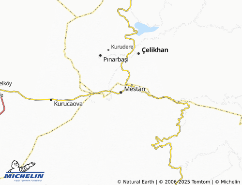 MICHELIN Mestan map - ViaMichelin